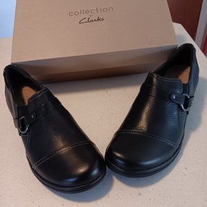 Clark's women's mules (black), size 11 W